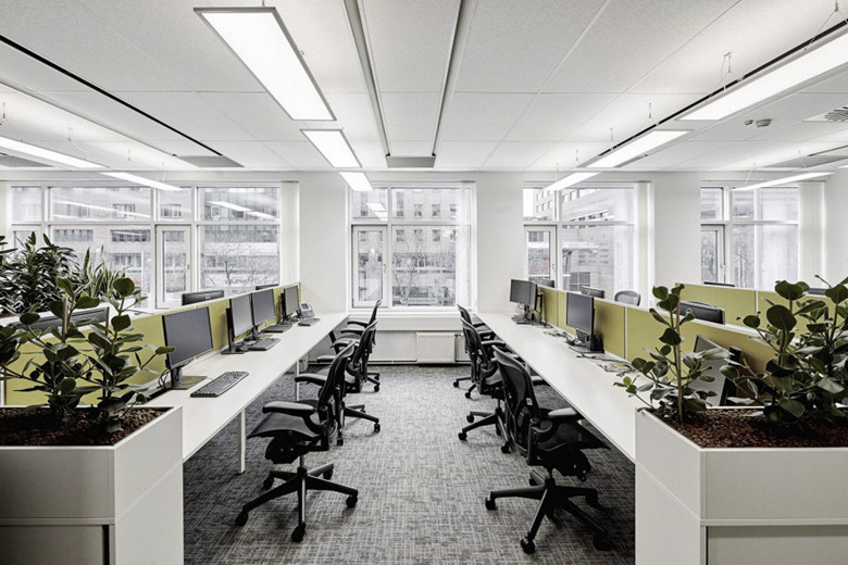 長寧1800平會計師事務所辦公室改造設計圖